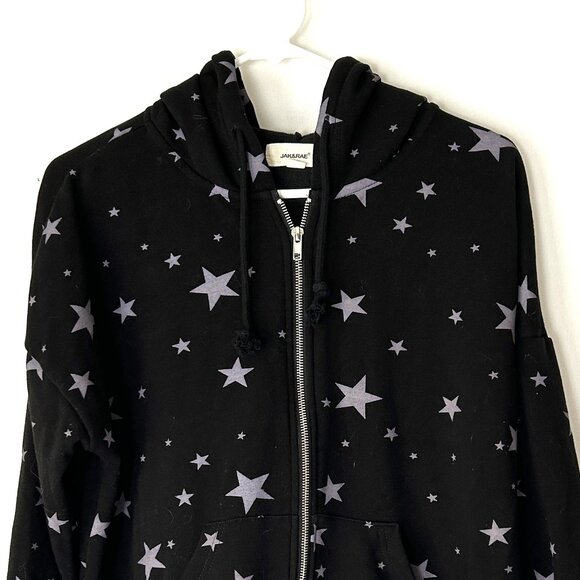 Jak & Rae Full Zip Star Hoodie M - Picture 2 of 5